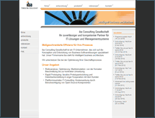 Tablet Screenshot of iba-cg.de